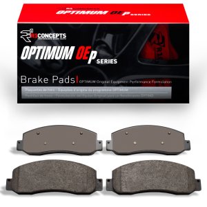 Ford F-350 Super Duty Brake Pads - Front - R1 Concepts - Optimum OE - `05-`12